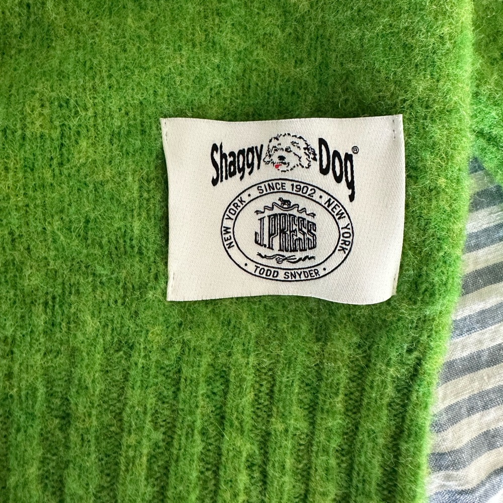 Green Wool Sweater for Men - Picture 3 of 4